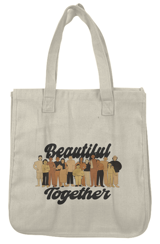 Beautiful Together Hemp Market Tote