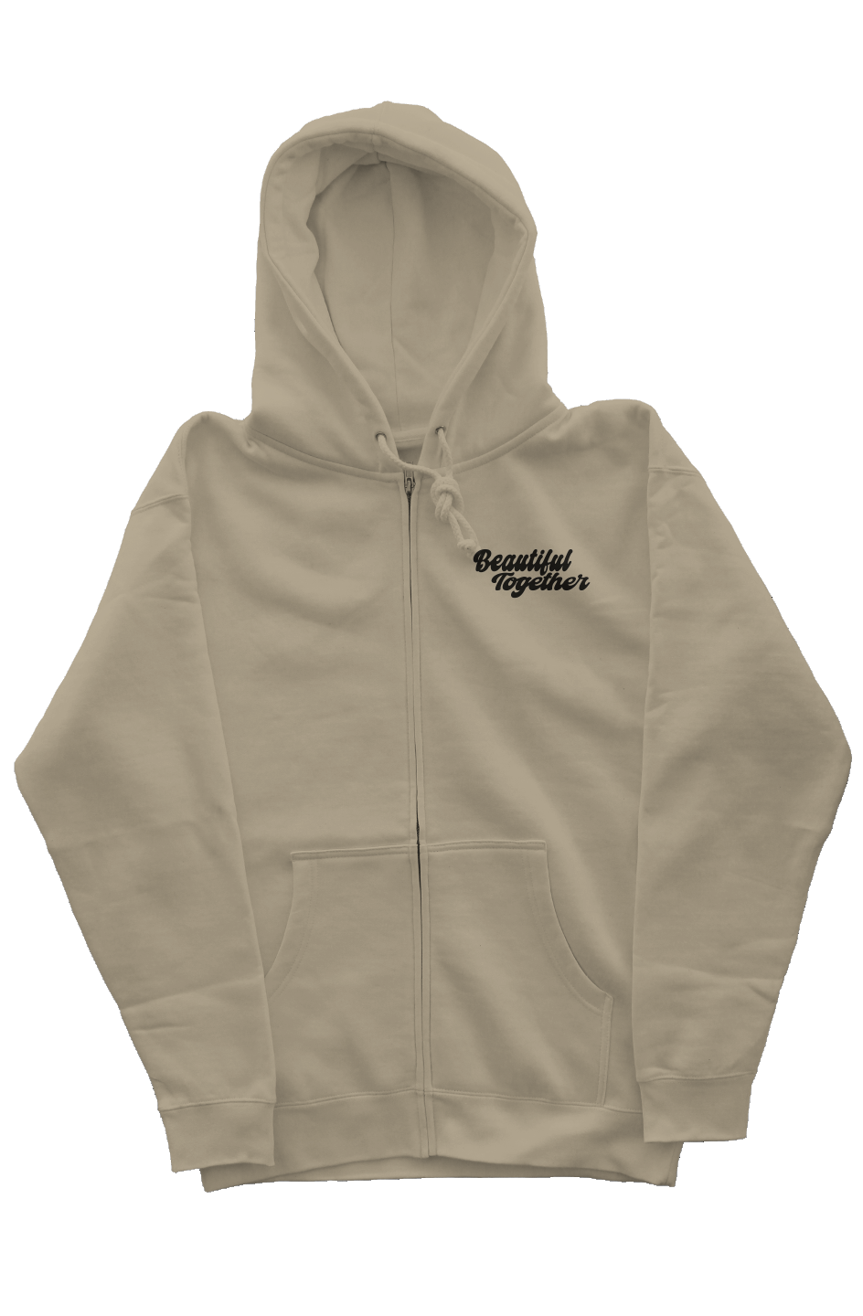 Beautiful Together zip hoody
