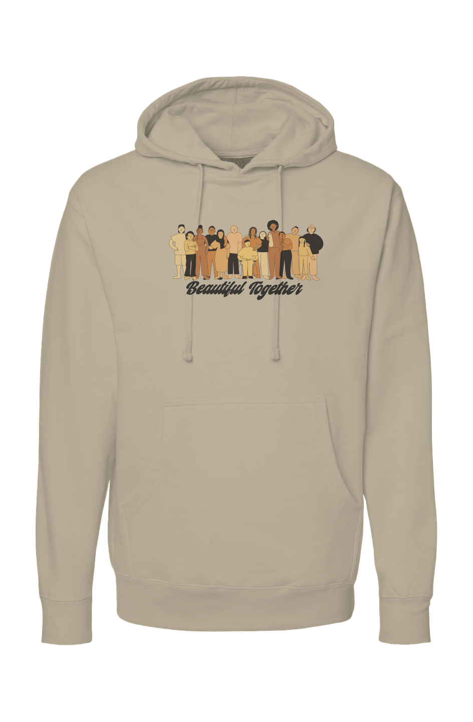 Beautiful Together pullover hoody