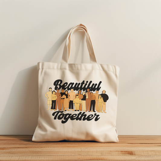 Beautiful Together Hemp Market Tote